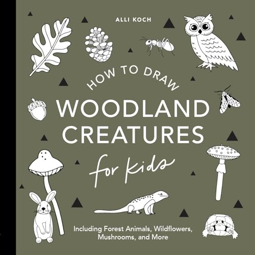 9781958803721: How to Draw for Kids: Mushrooms & Woodland Creatures: 5 (How to Draw For Kids Series)