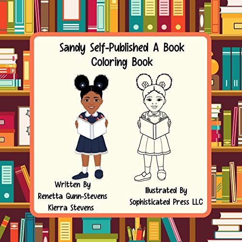 9781959286028: Sandy Self Published a Book Coloring Book
