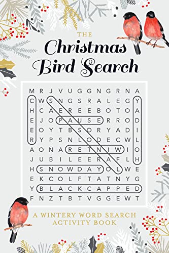 9781959411345: The Christmas Bird Search: A Wintery Word Search Activity Book