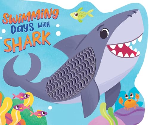 Stock image for Little Hippo Books Swimming Days with Shark Children's Books Ages 1-3 | Touch and Feel Books for Toddlers 1-3 & Baby Books | Best Kids Books and Board . Children's Books and Sensory Books for sale by HPB-Blue