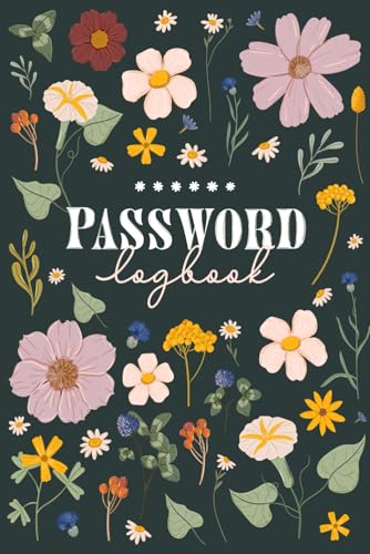 Beispielbild fr Password Logbook: Keep Website Login Usernames and Passphrases Organized and Secure. Password Keeper Book Suitable for Home and Office zum Verkauf von GF Books, Inc.