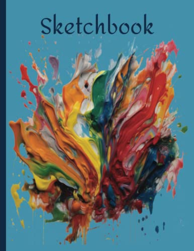 Stock image for Sketchbook: Notebook suitable for drawing, writing, painting, sketching or doodling, with 110 pages and dimensions of 8.5" x 11" (Creative Abstract Cover) for sale by SecondSale