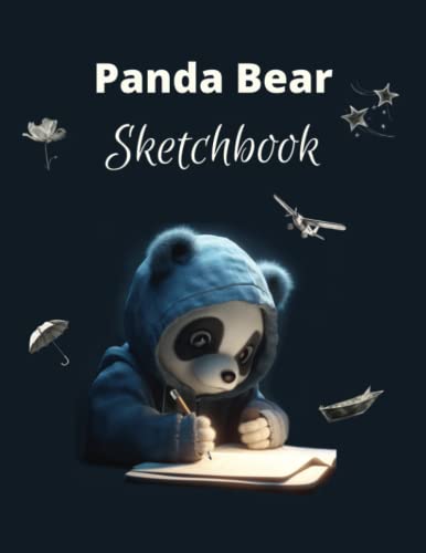 Stock image for Panda Bear Sketchbook: Notebook Suitable for Drawing, Writing, Painting, Sketching or Doodling, with 110 Pages and Dimensions of 8.5 X 11 (Panda Bear Edition) for sale by GF Books, Inc.