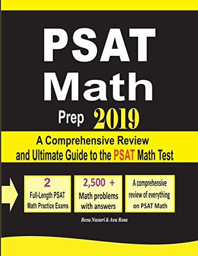 Beispielbild fr PSAT Math Prep 2019: A Comprehensive Review and Ultimate Guide to the PSAT Math Test zum Verkauf von Half Price Books Inc.