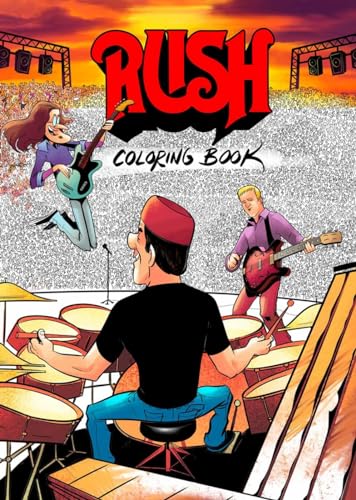 Beispielbild fr RUSH Coloring Book zum Verkauf von WorldofBooks