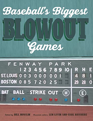 Stock image for Baseball's Biggest Blowout Games (SABR Baseball Library) for sale by GF Books, Inc.