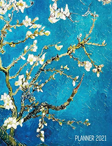Beispielbild fr Vincent Van Gogh Planner 2021: Almond Blossom Painting Artistic Impressionism Year Organizer: January - December Large Dutch Masters Paintings Art ... Weekly Appointments, Monthly Meetings & Work zum Verkauf von Ria Christie Collections