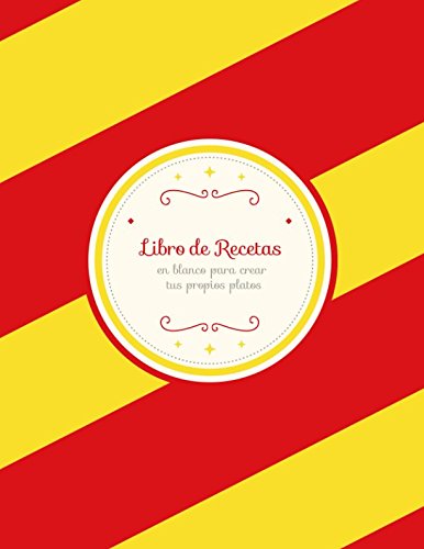 Stock-Bild f�r Libro de recetas en blanco para crear tus propios platos