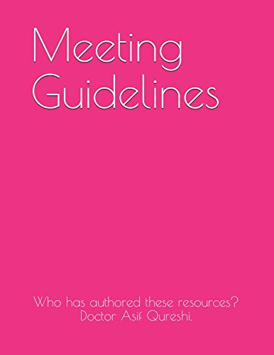 Beispielbild fr Meeting Guidelines zum Verkauf von Revaluation Books