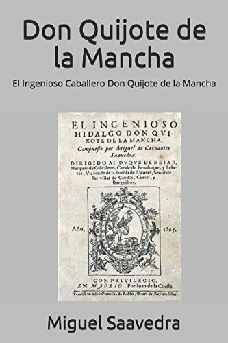 9781973482437: Don Quijote de la Mancha: El Ingenioso Caballero Don Quijote de la Mancha