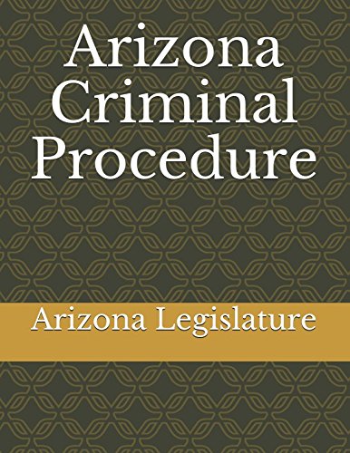 Stock image for Arizona Criminal Procedure for sale by Revaluation Books