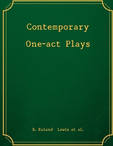 Imagen de archivo de Contemporary One-act Plays a la venta por Revaluation Books