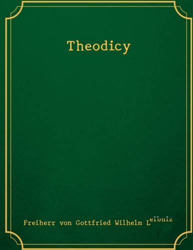 Stock image for Theodicy for sale by Revaluation Books