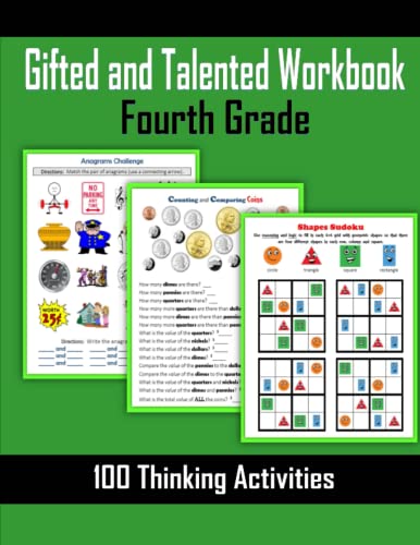 Imagen de archivo de Gifted and Talented Workbook - Fourth Grade (Thinking Outside the Box) a la venta por ThriftBooks-Atlanta