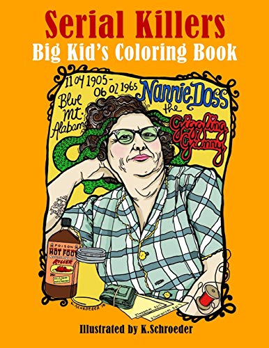 Beispielbild fr Serial Killers: Adult Coloring Book zum Verkauf von Books From California