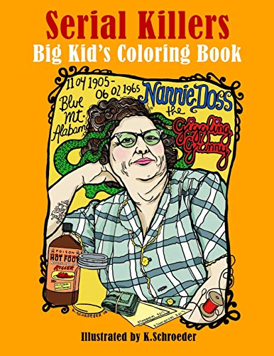 9781974239009: Serial Killers: Adult Coloring Book