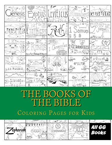 9781974287307: Bible Books Coloring Pages