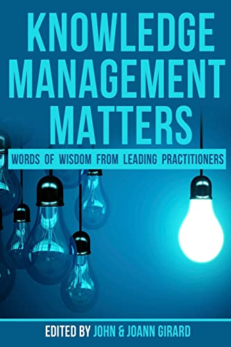 Stock image for Knowledge Management Matters: Words of Wisdom from Leading Practitioners for sale by HPB-Red