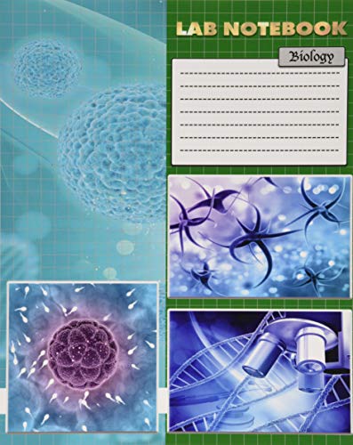 9781974453573: Lab Notebook: Biology Laboratory Notebook 100Pages 8x10" For Research, College, Science Student Composition Books