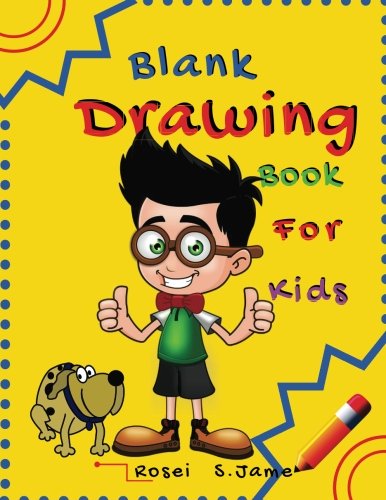 Imagen de archivo de Blank Drawing Book for Kids :120 Pages, 8.5" x 11" Large Sketchbook Journal White: Blank Drawing Books a la venta por Revaluation Books
