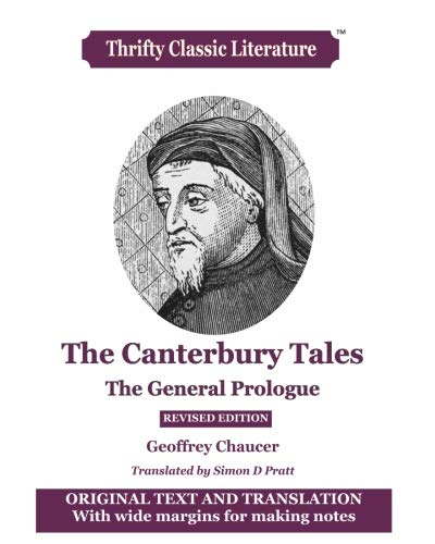 Imagen de archivo de The Canterbury Tales: The General Prologue: Original Text & Translation: Volume 45 (Thrifty Classic Literature) a la venta por AwesomeBooks