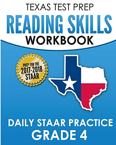 Stock image for TEXAS TEST PREP Reading Skills Workbook Daily STAAR Practice Grade 4: Preparation for the STAAR Reading Assessment for sale by ThriftBooks-Dallas