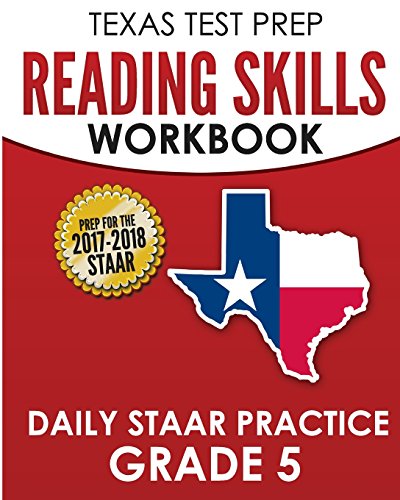 Stock image for TEXAS TEST PREP Reading Skills Workbook Daily STAAR Practice Grade 5: Preparation for the STAAR Reading Assessment for sale by ThriftBooks-Atlanta