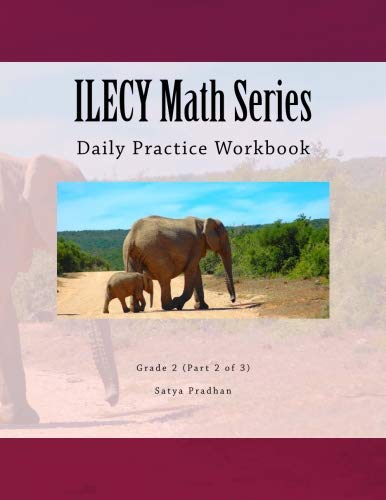 Stock image for ILECY Math Series: Daily Practice Workbook (Grade 2 - Part 2 of 3) for sale by ThriftBooks-Dallas