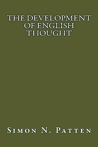 9781974586356: The Development of English Thought