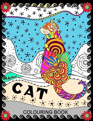 Stock image for Mystical Cat Colouring Book: Coloring Pages for Adults Great Cat and Kitten Design for sale by THE SAINT BOOKSTORE