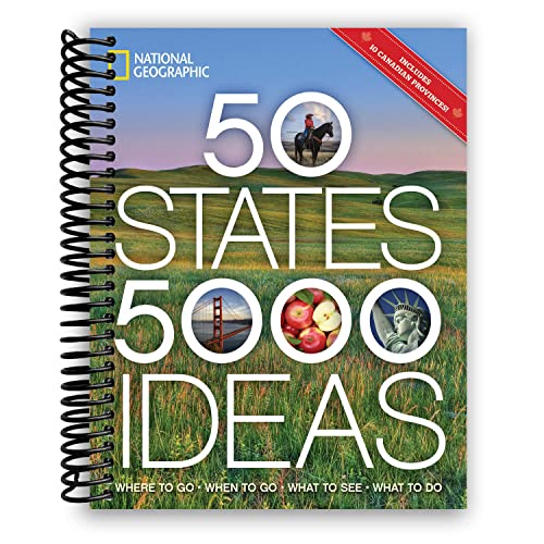 Stock image for 50 States, 5,000 Ideas: Where to Go, When to Go, What to See, What to Do for sale by Ergodebooks