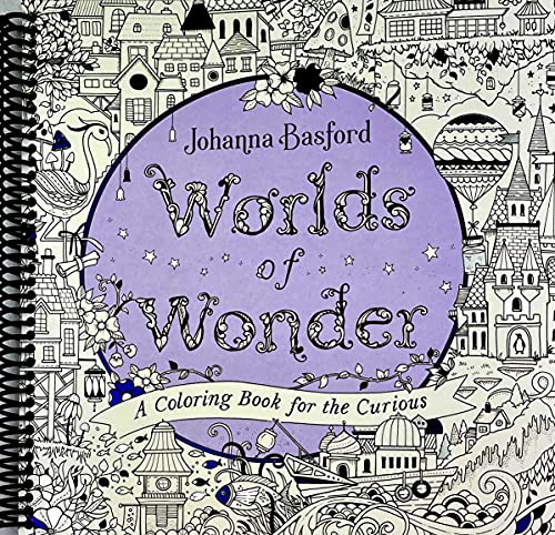 Stock image for Worlds of Wonder: A Coloring Book for the Curious for sale by Books Unplugged