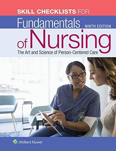 Beispielbild fr Skill Checklists for Fundamentals of Nursing: The Art and Science of Person-centered Care zum Verkauf von WorldofBooks