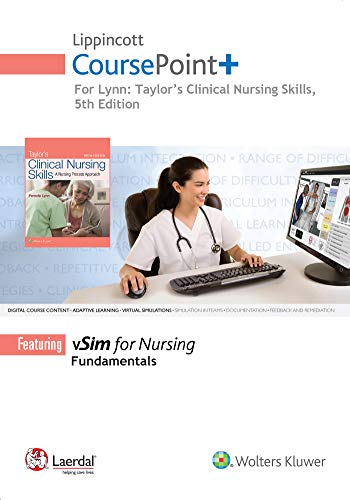 Imagen de archivo de Lippincott CoursePoint+ for Taylor's Clinical Nursing Skills (Lippincott Skills for Nursing Education (CP)) a la venta por Bulrushed Books