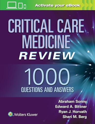 Imagen de archivo de Critical Care Medicine Review: 1000 Questions and Answers a la venta por Scubibooks