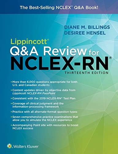 9781975104665: Lippincott Q&A Review for NCLEX-RN (Lippioncott's Review For NCLEX-RN)