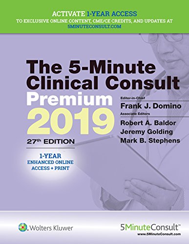 Beispielbild fr The 5-Minute Clinical Consult Premium 2019 (5-Minute Consult) zum Verkauf von HPB-Red