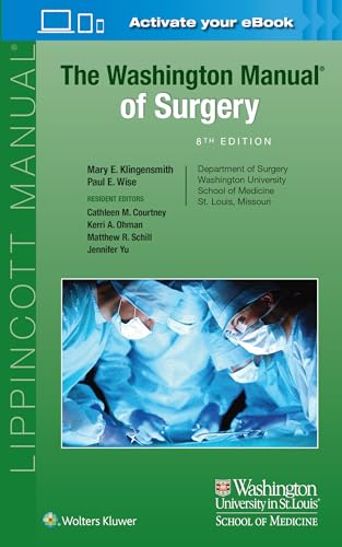 Imagen de archivo de The Washington Manual of Surgery a la venta por BooksRun
