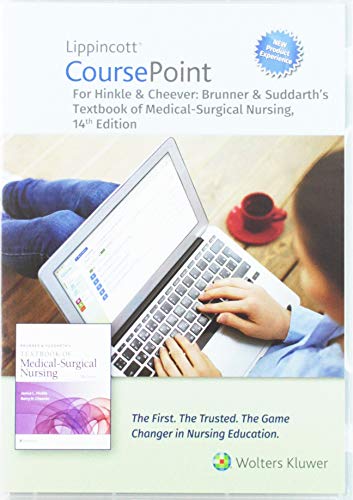 Stock image for Lippincott CoursePoint Enhanced for Brunner Suddarth's Textbook of Medical-Surgical Nursing for sale by GoldBooks