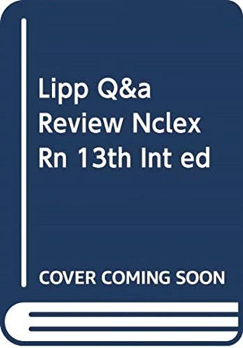 Beispielbild fr Lipp Q&A Review Nclex-RN 13e (Int Ed) PB zum Verkauf von Buchpark