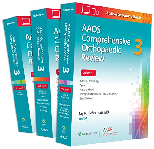 Imagen de archivo de AAOS Comprehensive Orthopaedic Review 3: Print + Ebook (AAOS - American Academy of Orthopaedic Surgeons) a la venta por Omega
