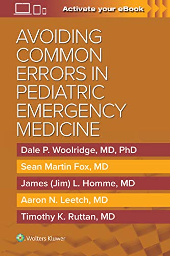 Beispielbild fr Avoiding Common Errors in Pediatric Emergency Medicine zum Verkauf von Monster Bookshop