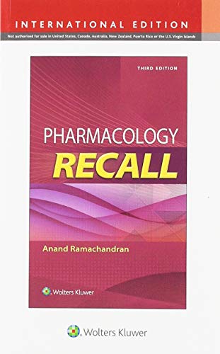 9781975140946: Pharmacology Recall