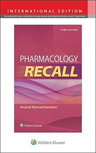 9781975140946: Pharmacology Recall