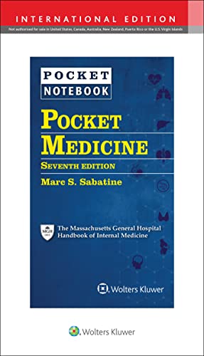 9781975150044: Pocket Medicine: The Massachusetts General Hospital Handbook of Internal Medicine Int Ed