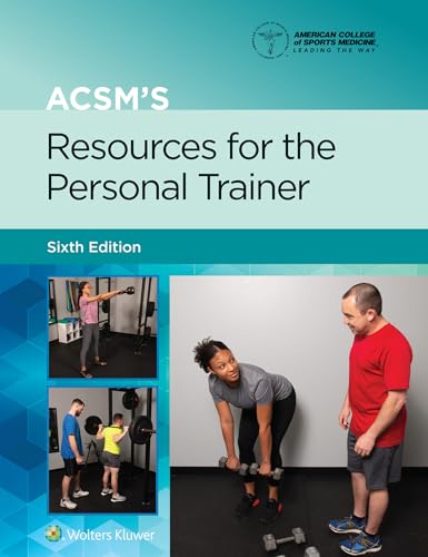 Stock image for ACSM's Resources for the Personal Trainer (American College of Sports Medicine) for sale by HPB-Red