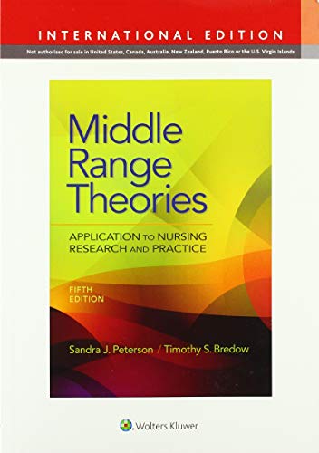 Stock image for Middle Range Theories Application To Nursing Research And Practice 5Ed (Ie) (Pb 2020) for sale by Basi6 International