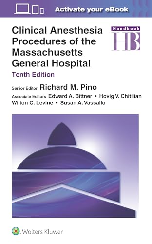 9781975154400: Handbook of Clinical Anesthesia Procedures of the Massachusetts General Hospital