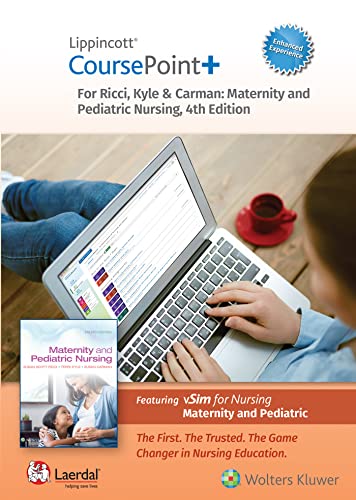 Beispielbild fr Lippincott CoursePoint+ Enhanced for Ricci, Kyle & Carman's Maternity and Pediatric Nursing zum Verkauf von Indiana Book Company