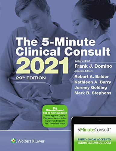 Imagen de archivo de 5-Minute Clinical Consult 2021 (The 5-Minute Consult Series) a la venta por HPB-Red